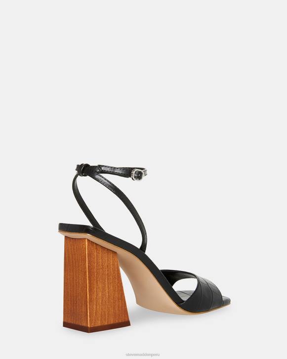 Steve Madden calzado mujer rozlyn 4DZJ529 cocodrilo negro