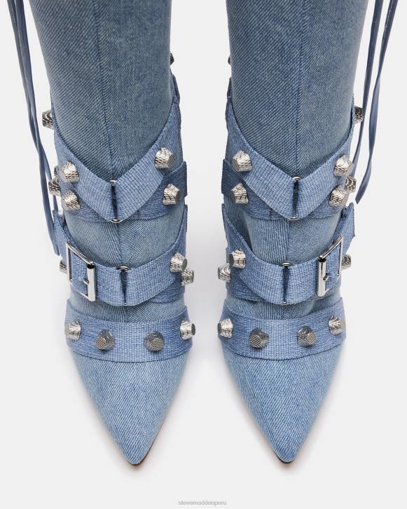 Steve Madden calzado mujer soplón 4DZJ518 tela de mezclilla