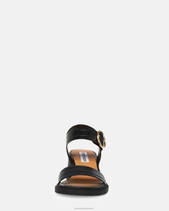 Steve Madden calzado mujer viana 4DZJ118 cocodrilo negro