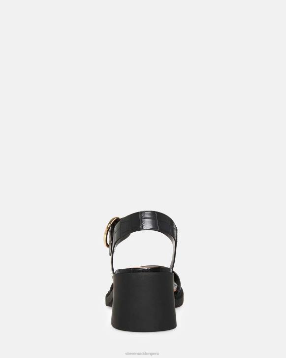 Steve Madden calzado mujer viana 4DZJ118 cocodrilo negro