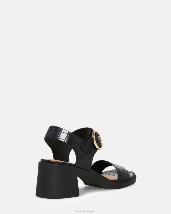 Steve Madden calzado mujer viana 4DZJ118 cocodrilo negro