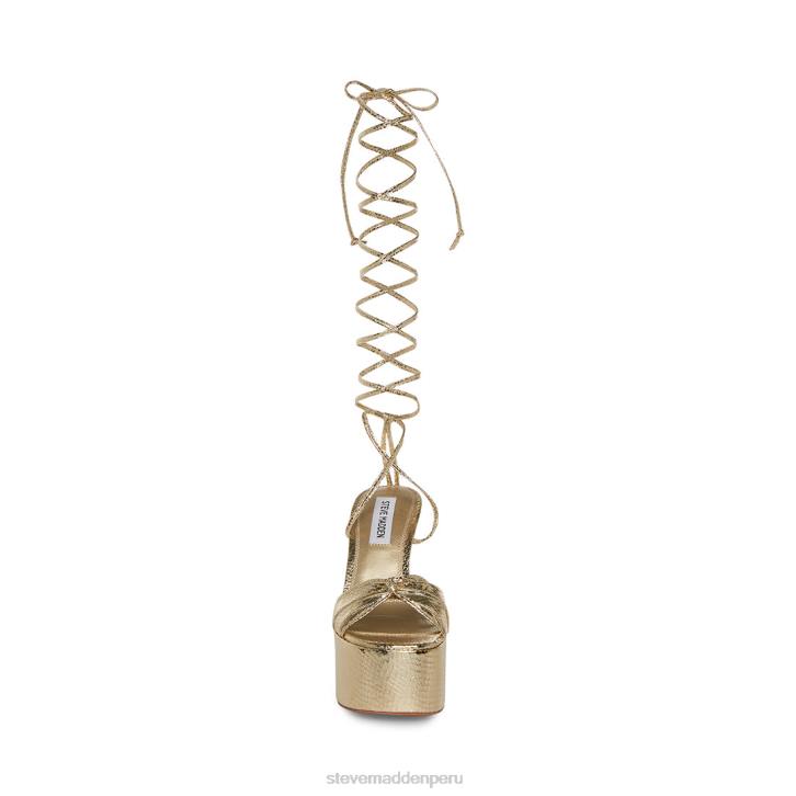 Steve Madden calzado mujer yasmin 4DZJ552 serpiente de oro