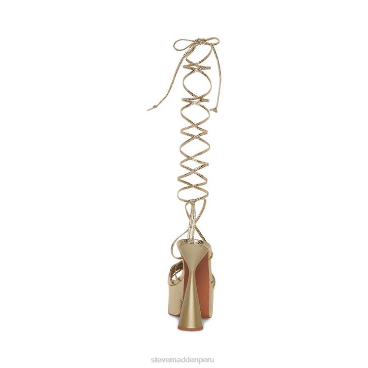 Steve Madden calzado mujer yasmin 4DZJ552 serpiente de oro