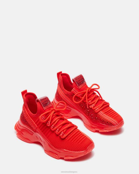 Steve Madden calzado mujer chile máximo 4DZJ271 rojo
