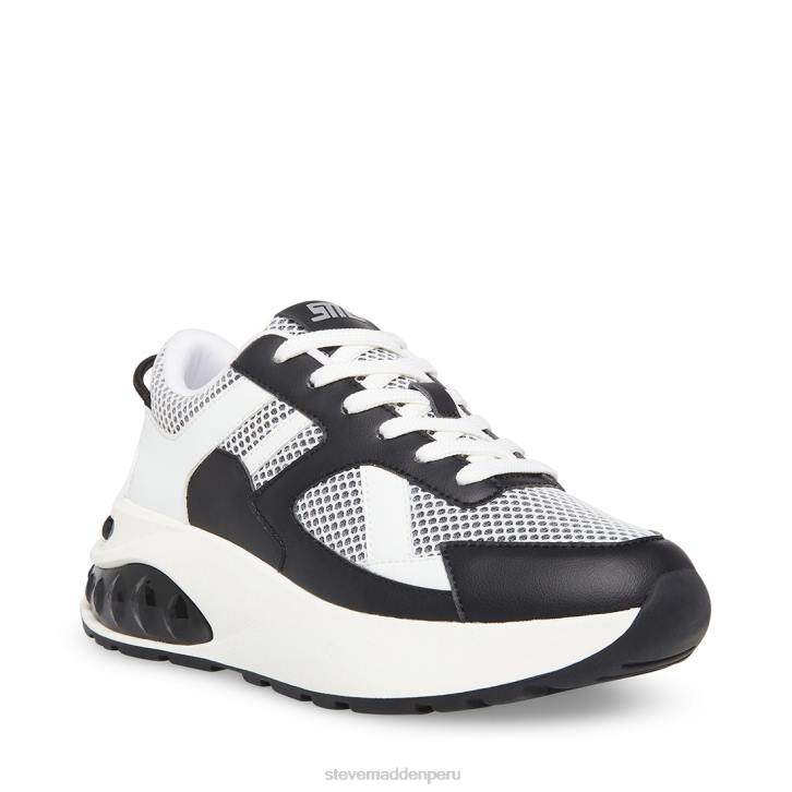 Steve Madden calzado mujer logan 4DZJ336 blanco negro
