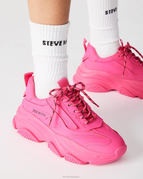 Steve Madden calzado mujer posesión 4DZJ251 neón rosa