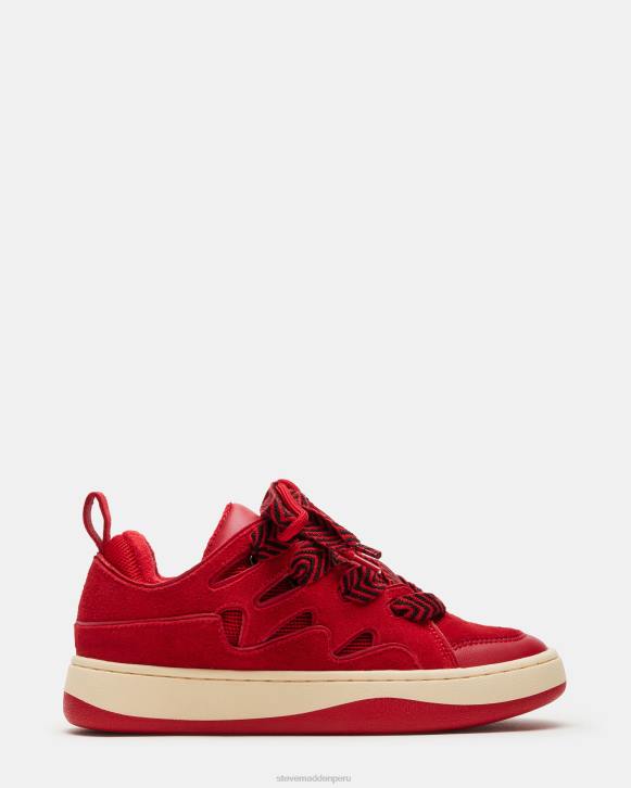 Steve Madden calzado mujer rugido 4DZJ239 rojo múltiple