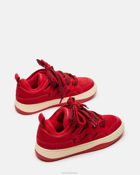 Steve Madden calzado mujer rugido 4DZJ239 rojo múltiple