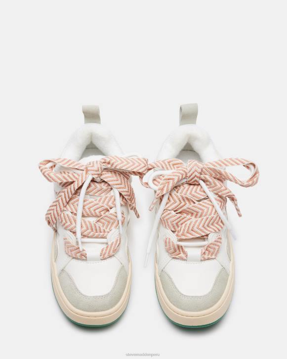 Steve Madden calzado mujer rugido 4DZJ256 blanco verde