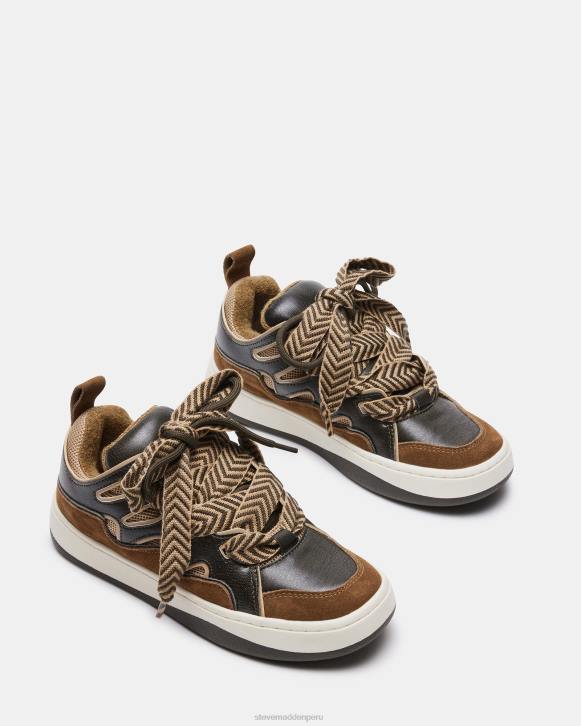Steve Madden calzado mujer rugido 4DZJ295 marrón angustiado
