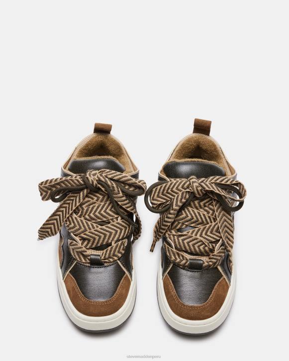 Steve Madden calzado mujer rugido 4DZJ295 marrón angustiado