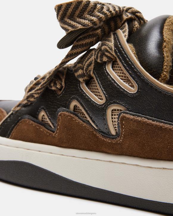 Steve Madden calzado mujer rugido 4DZJ295 marrón angustiado