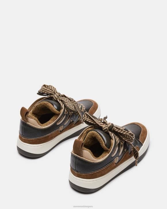Steve Madden calzado mujer rugido 4DZJ295 marrón angustiado