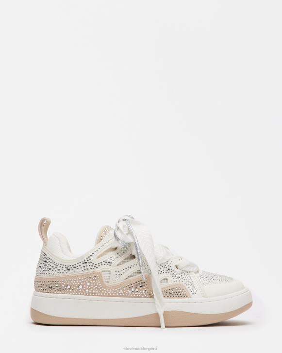 Steve Madden calzado mujer rugiente-r 4DZJ266 blanco multicolor