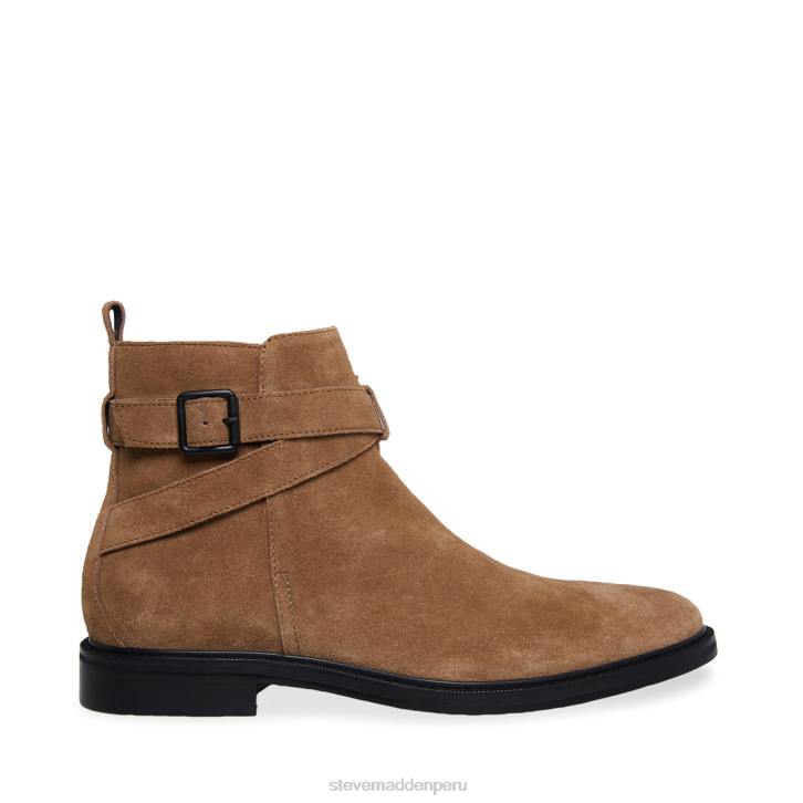 Steve Madden calzado hombres Mateo 4DZJ972 gamuza color topo