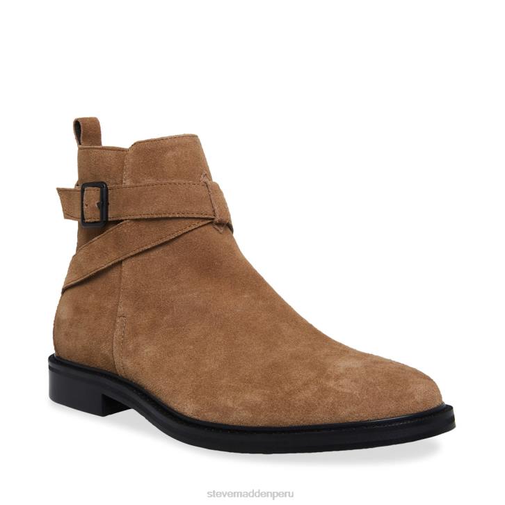 Steve Madden calzado hombres Mateo 4DZJ972 gamuza color topo