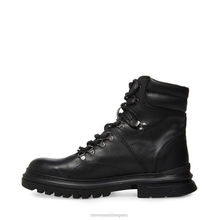 Steve Madden calzado hombres Monty 4DZJ956 cuero negro