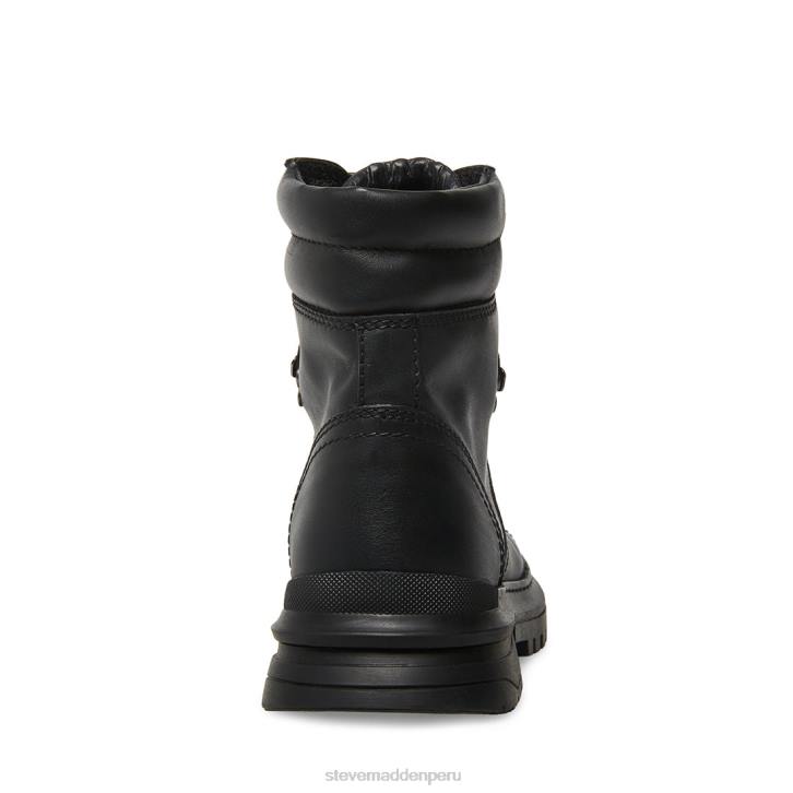 Steve Madden calzado hombres Monty 4DZJ956 cuero negro
