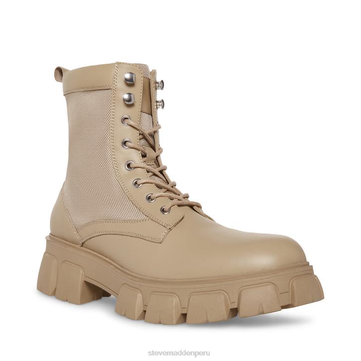 Steve Madden calzado hombres cortinas 4DZJ951 cuero arena