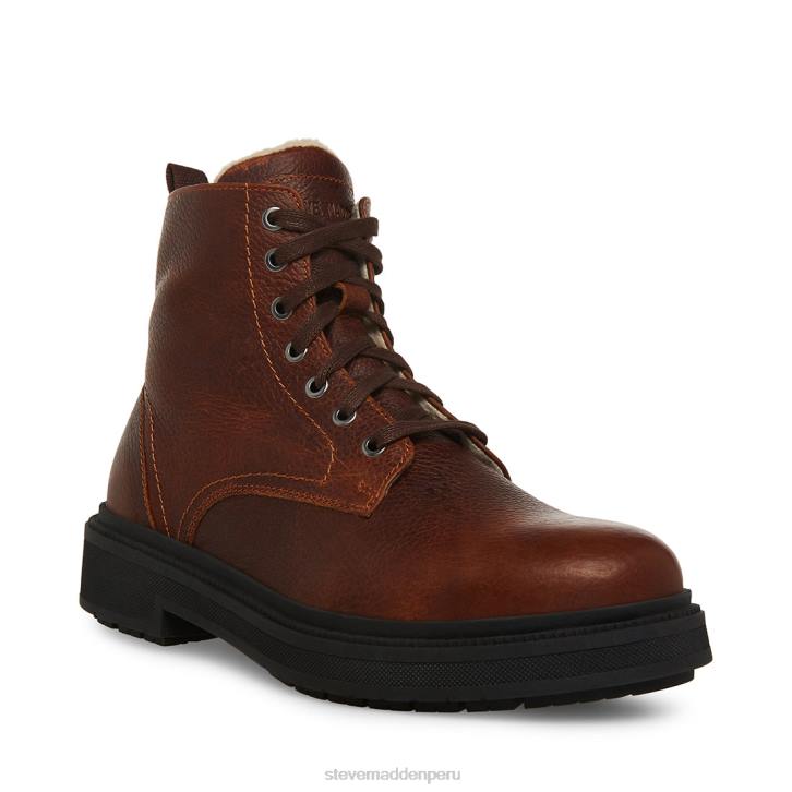 Steve Madden calzado hombres denalii 4DZJ959 cuero marrón