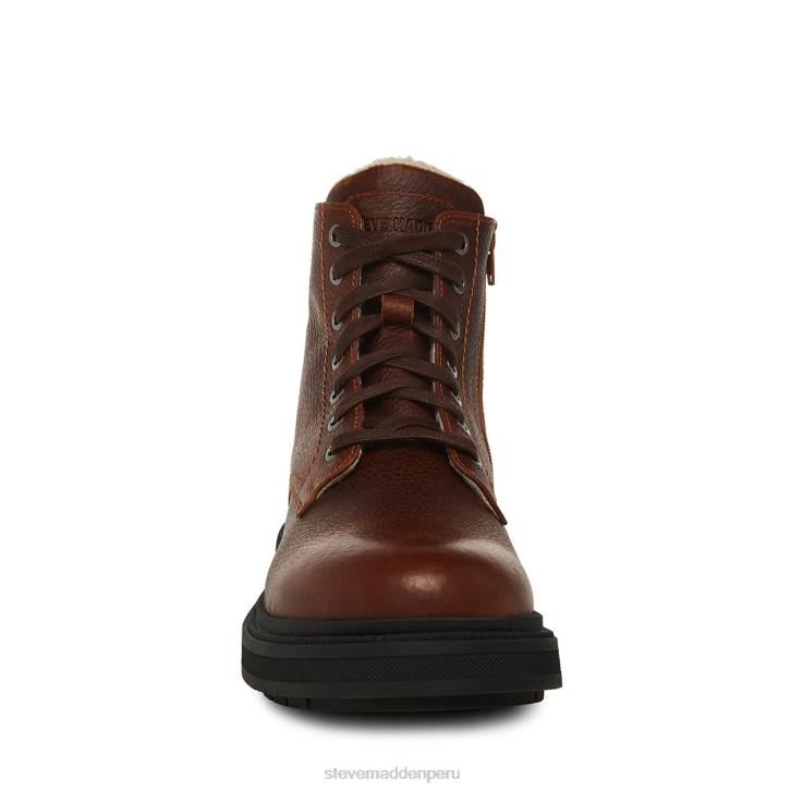 Steve Madden calzado hombres denalii 4DZJ959 cuero marrón