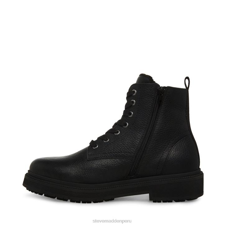 Steve Madden calzado hombres denalii 4DZJ960 cuero negro