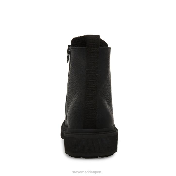 Steve Madden calzado hombres denalii 4DZJ960 cuero negro