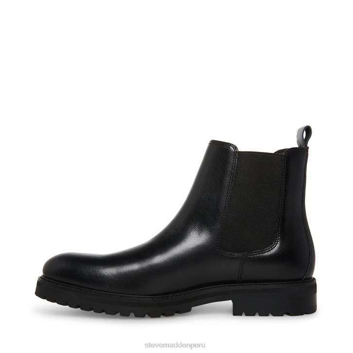 Steve Madden calzado hombres duren 4DZJ966 cuero negro