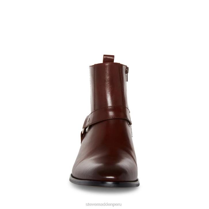 Steve Madden calzado hombres estrellarse 4DZJ947 cuero marrón