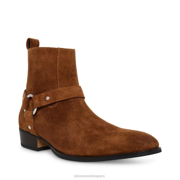 Steve Madden calzado hombres estrellarse 4DZJ950 gamuza coñac