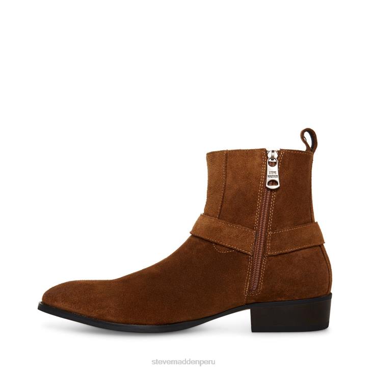 Steve Madden calzado hombres estrellarse 4DZJ950 gamuza coñac