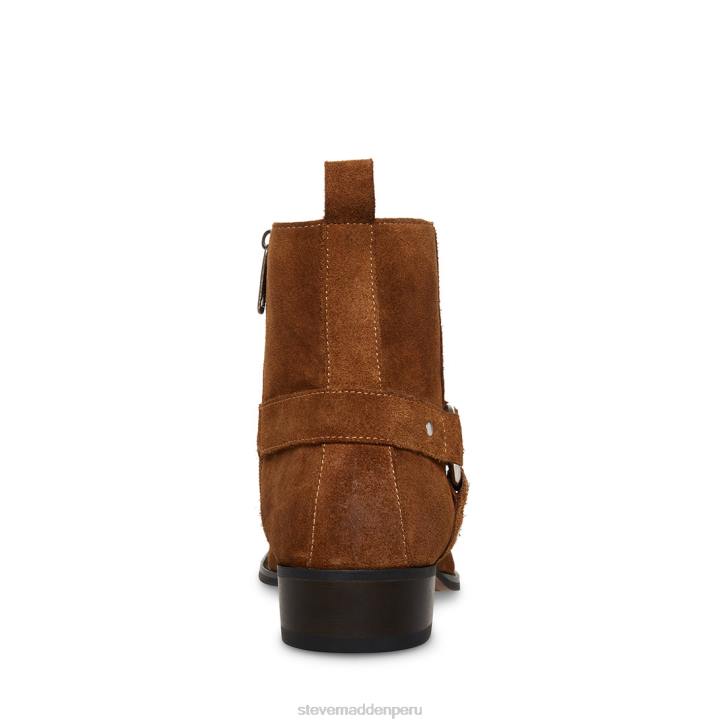 Steve Madden calzado hombres estrellarse 4DZJ950 gamuza coñac