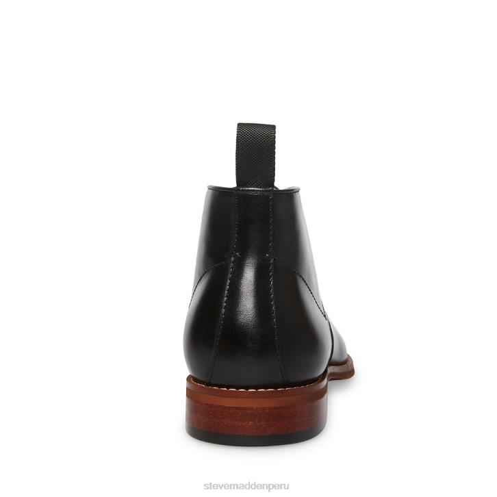 Steve Madden calzado hombres favien 4DZJ941 cuero negro