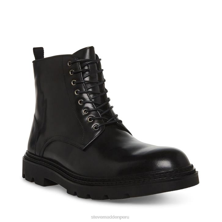 Steve Madden calzado hombres jessé 4DZJ955 cuero negro