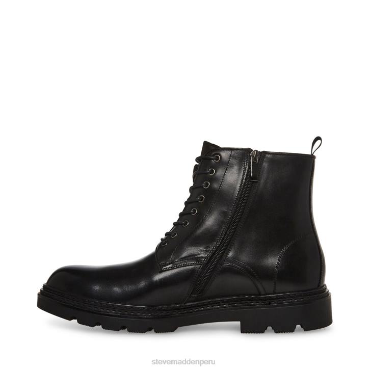Steve Madden calzado hombres jessé 4DZJ955 cuero negro