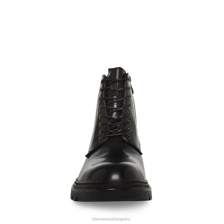 Steve Madden calzado hombres jessé 4DZJ955 cuero negro