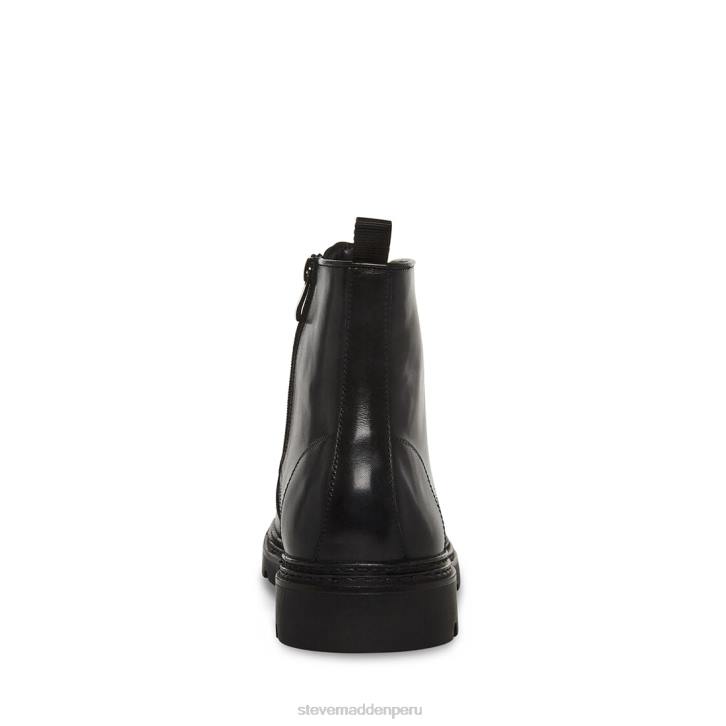 Steve Madden calzado hombres jessé 4DZJ955 cuero negro
