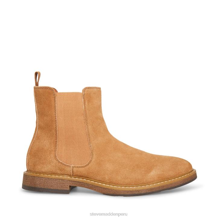 Steve Madden calzado hombres pedro 4DZJ970 gamuza color canela