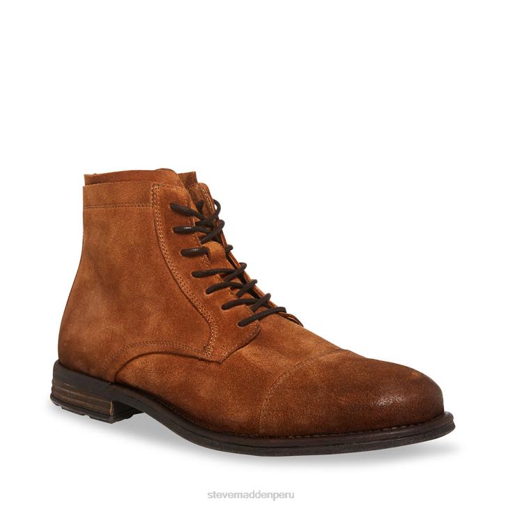 Steve Madden calzado hombres pozos 4DZJ968 gamuza color canela