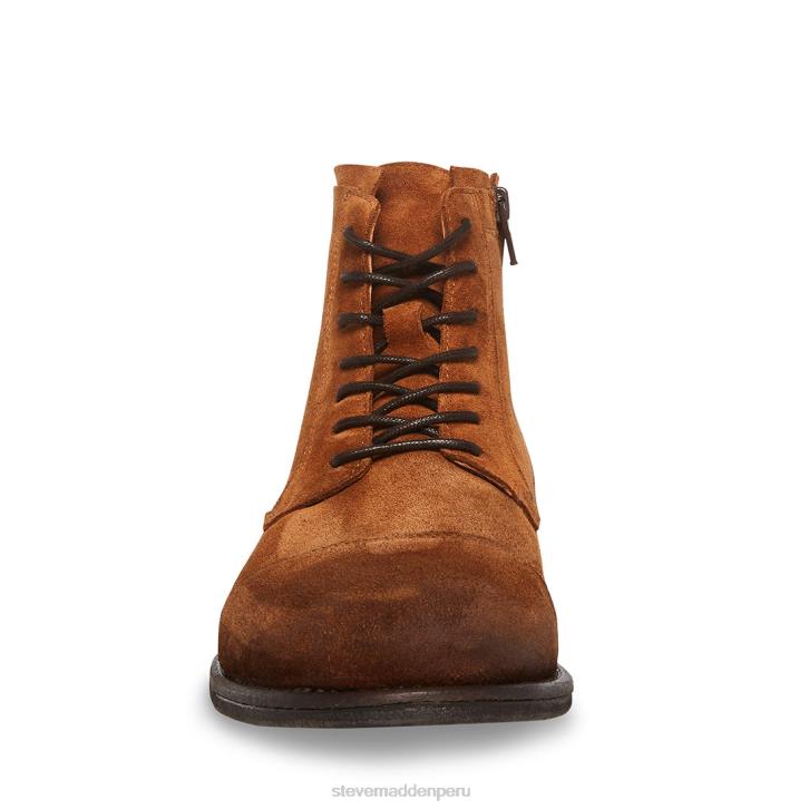 Steve Madden calzado hombres pozos 4DZJ968 gamuza color canela