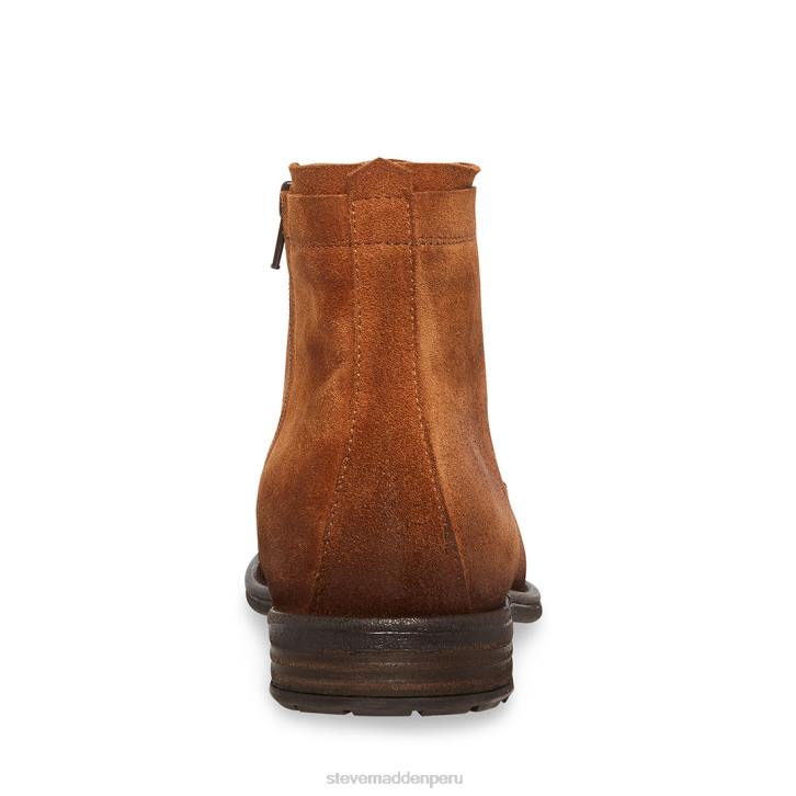 Steve Madden calzado hombres pozos 4DZJ968 gamuza color canela