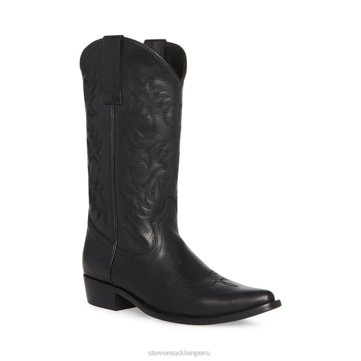 Steve Madden calzado hombres reyy 4DZJ943 cuero negro