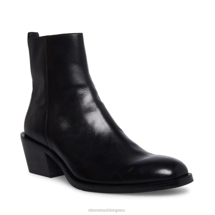 Steve Madden calzado hombres rico 4DZJ929 cuero negro