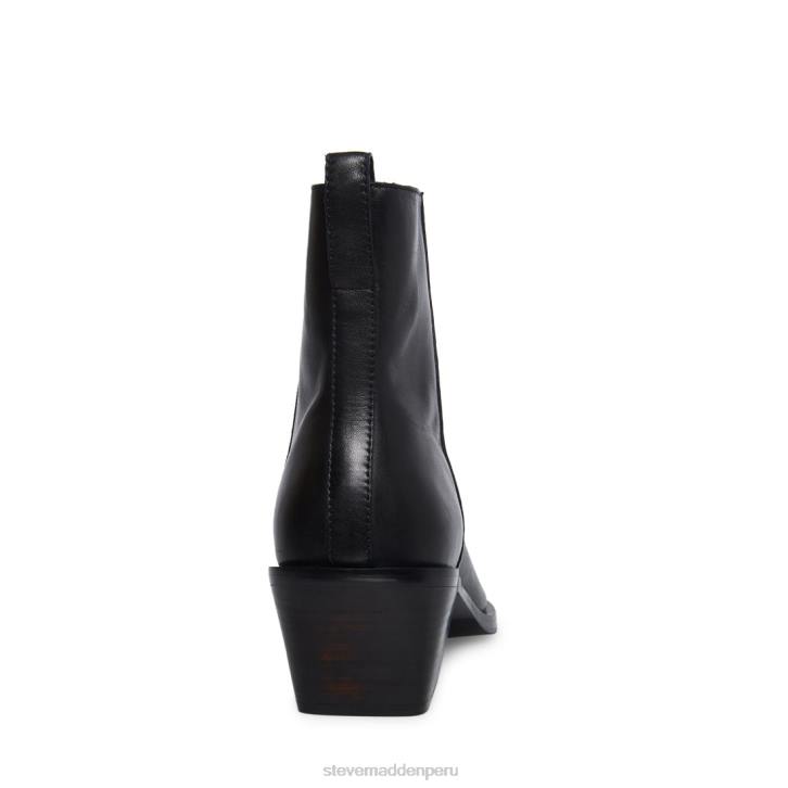 Steve Madden calzado hombres rico 4DZJ929 cuero negro