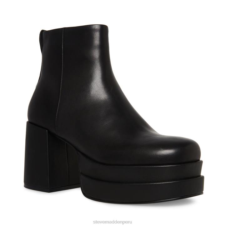 Steve Madden calzado hombres víbora 4DZJ933 cuero negro