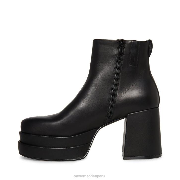 Steve Madden calzado hombres víbora 4DZJ933 cuero negro