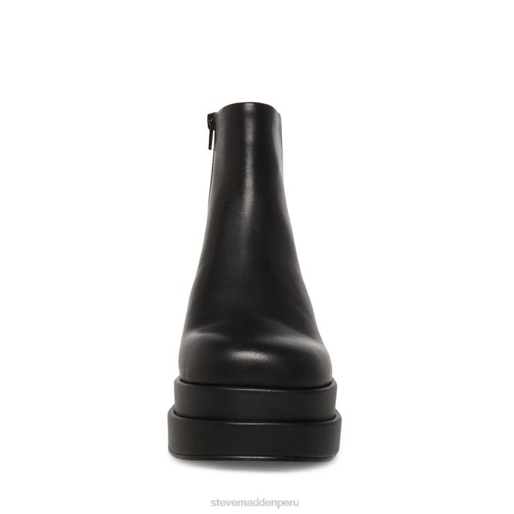 Steve Madden calzado hombres víbora 4DZJ933 cuero negro