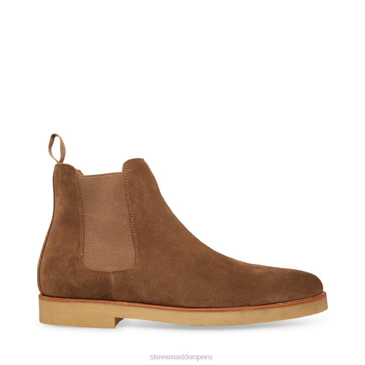 Steve Madden calzado hombres wilshire-s 4DZJ964 gamuza color topo