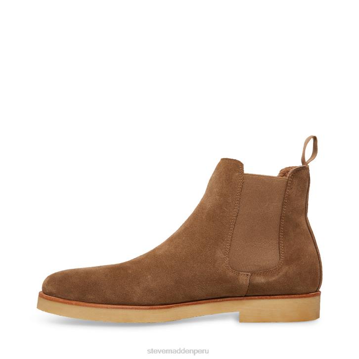 Steve Madden calzado hombres wilshire-s 4DZJ964 gamuza color topo