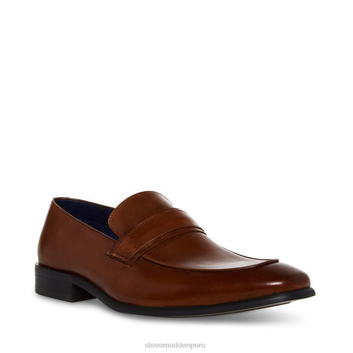 Steve Madden calzado hombres beaudón 4DZJ1004 cuero marrón